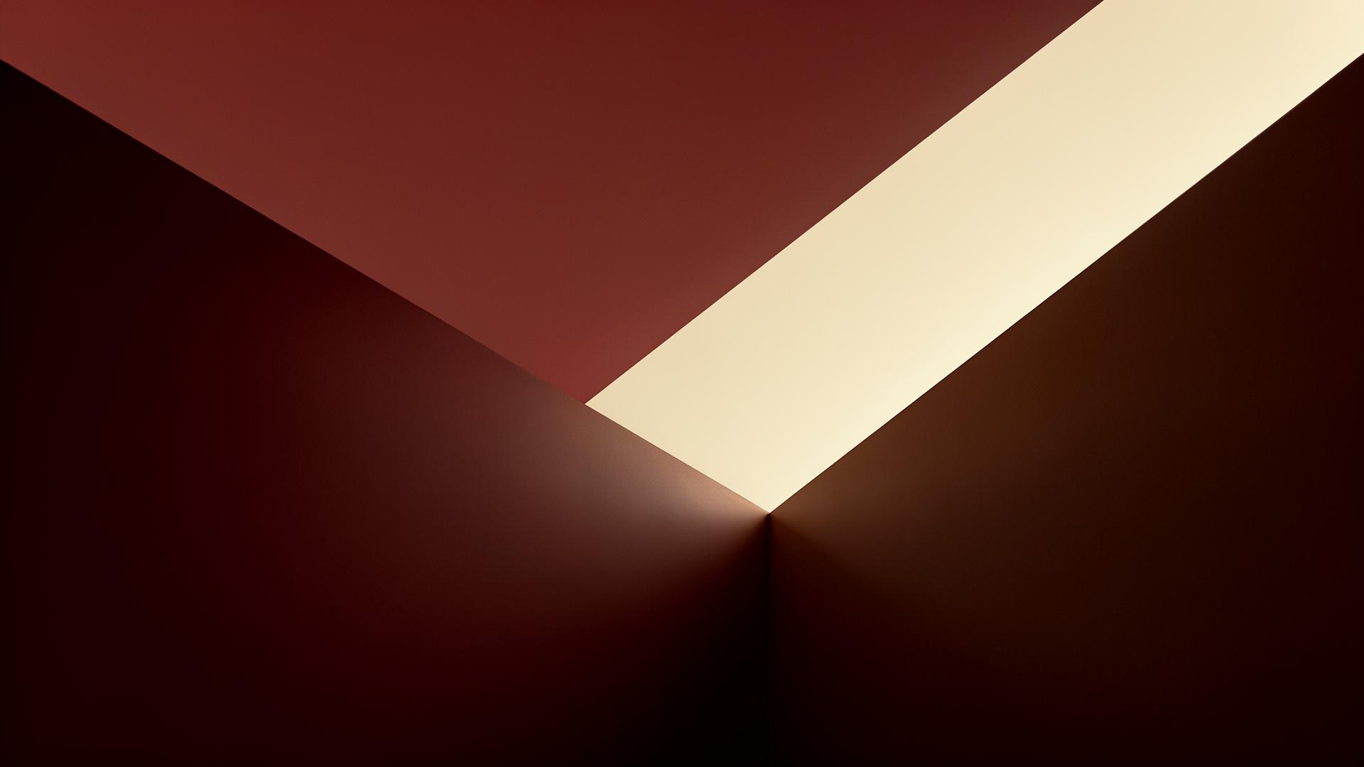 Editorial composition in maroon, cream, and espresso